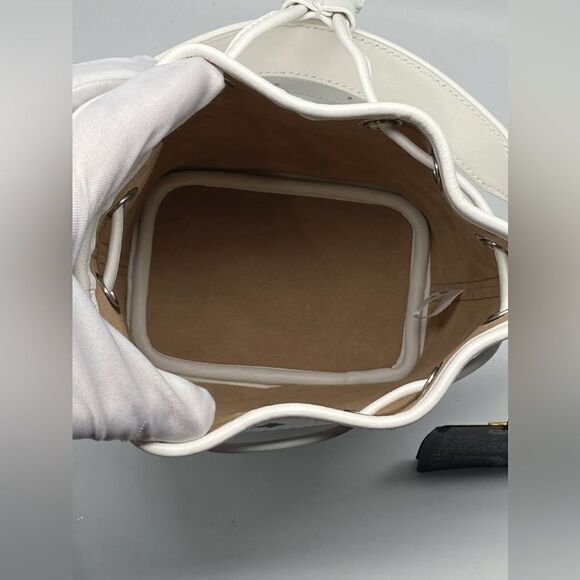 MCM Dessau Visetos Mini Drawstring Bucket Bag - Picture 11 of 13